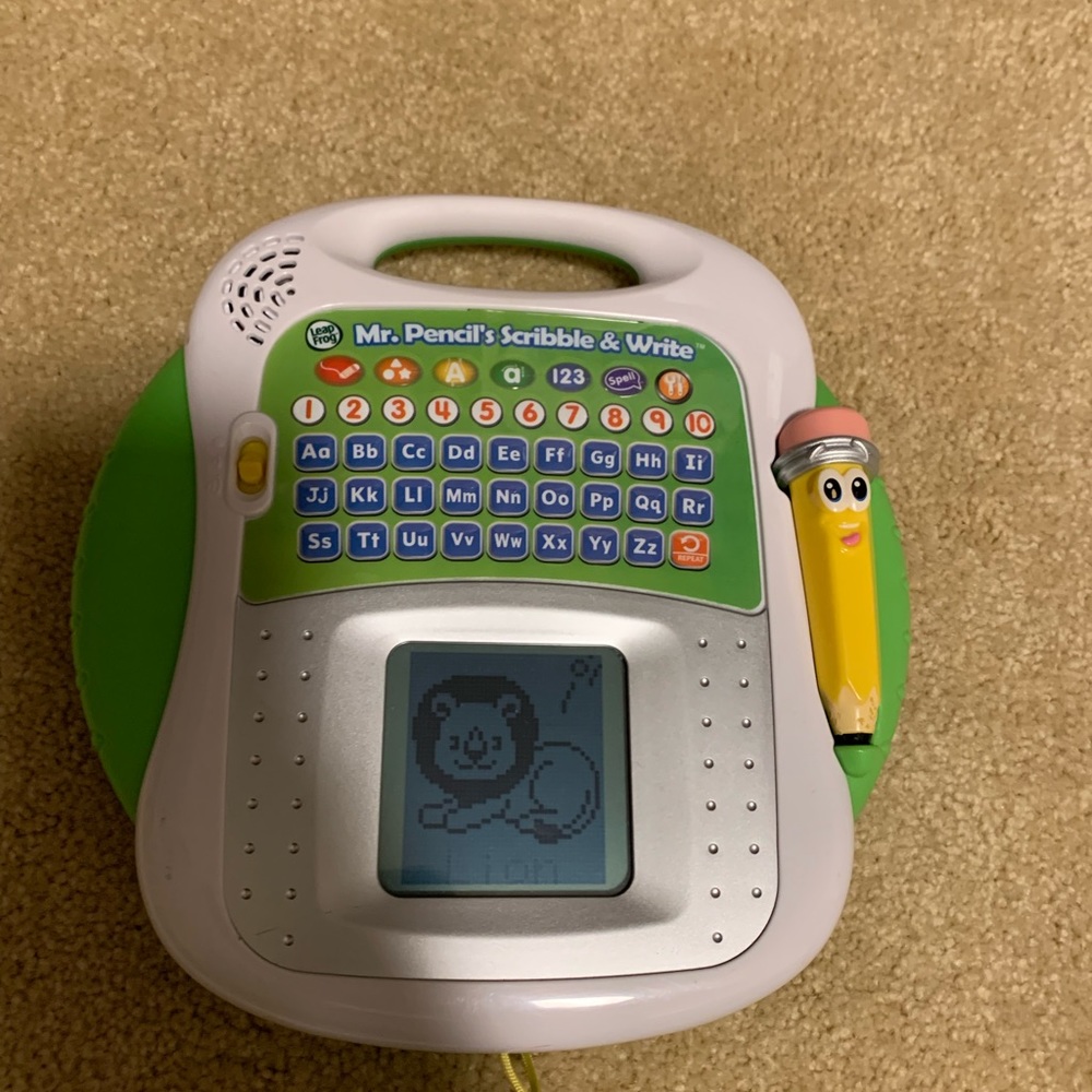 Leapfrog Mr Pencil Scribble and write
